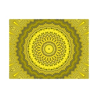 Yellow Solar Plexus Chakra Mandala T-Shirt