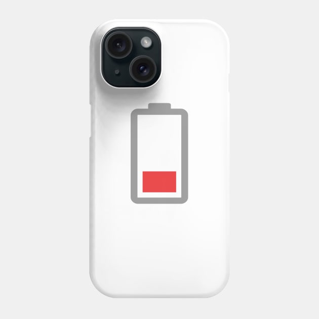 Battery Life Phone Case by pitnerd