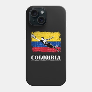 Colombia Soccer Supporter Goalkeeper Shirt Phone Case