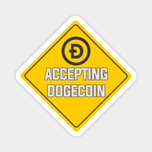 Accepting Dogecoin Magnet