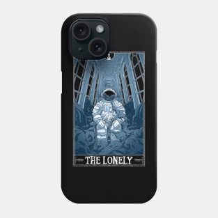 The Lonely Tarotesque (Dark) Phone Case