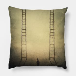 ladders to paradise Pillow