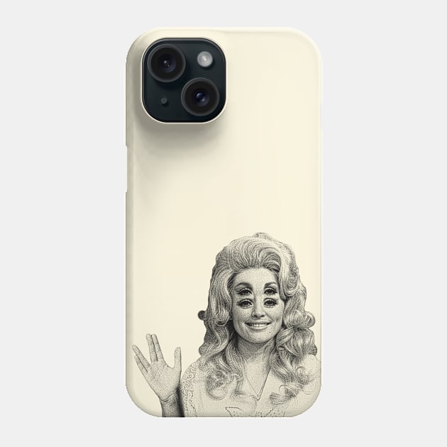 Live Long and Parton Phone Case by beforetheinkisdry