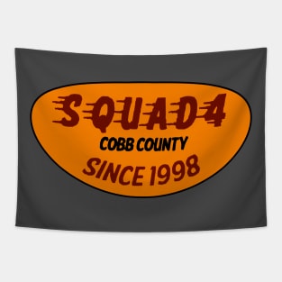 Cobb County Fire Squad 4 Tapestry