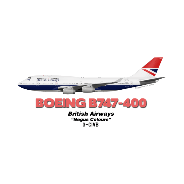 Boeing B747-400 - British Airways "Negus Colours" by TheArtofFlying