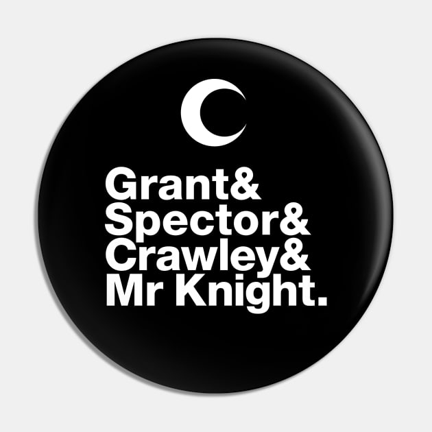 Phases of the Moon Knight 2: Experimental Jetset Pin by HustlerofCultures