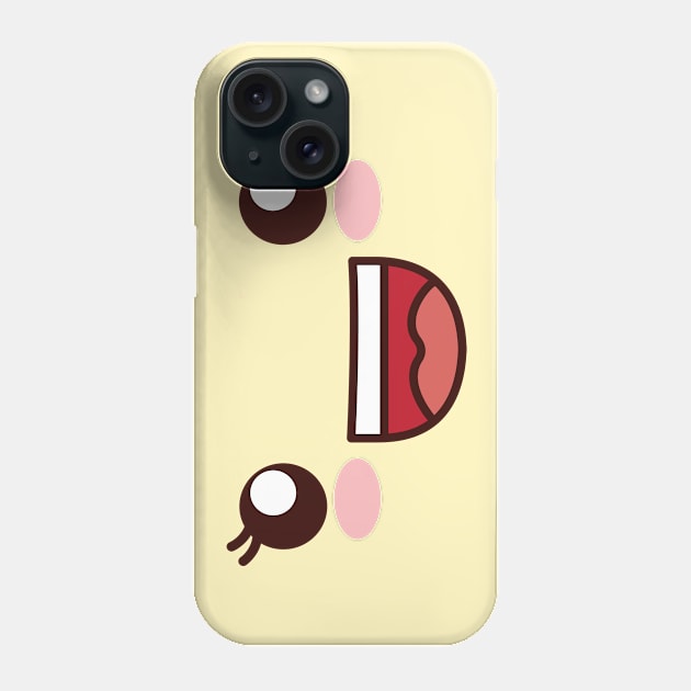 Anime Kawaii Face Phone Case by vladocar