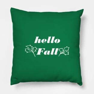 Hello fall Pillow