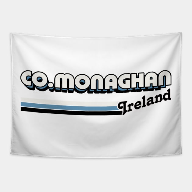 County Monaghan / Irish Retro County Pride Design Tapestry by feck!