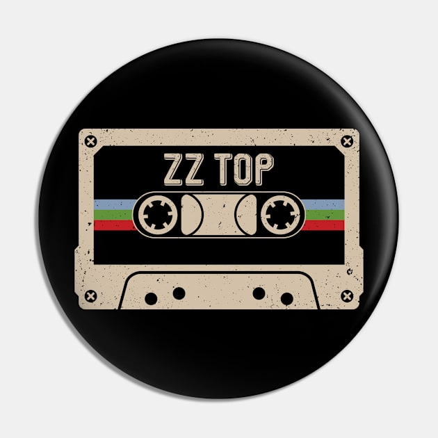 Personalized Top Name Birthday Vintage Cassette Tape Pin by Horton Cyborgrobot