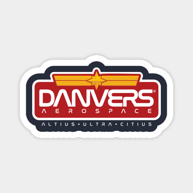 Danvers Aerospace Magnet by Eozen