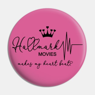 Hallmark Movies Heart Beat Pin