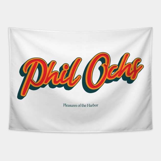 Phil Ochs Tapestry by PowelCastStudio