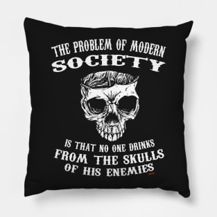 the problem of modern society Pillow