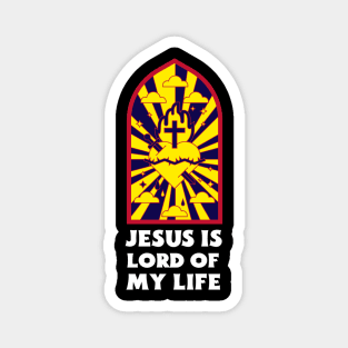 Jesus Is Lord Of My Life - Christian Saying Magnet