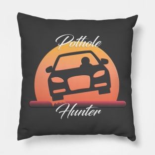 Pothole Hunter Pillow