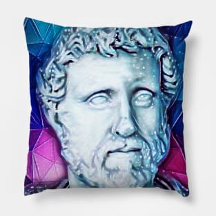 Appian of Alexandria Snowy Portrait | Appian of Alexandria Artwork 13 Pillow