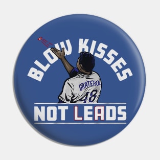 Brusdar Graterol Blow Kisses Not Leads Pin