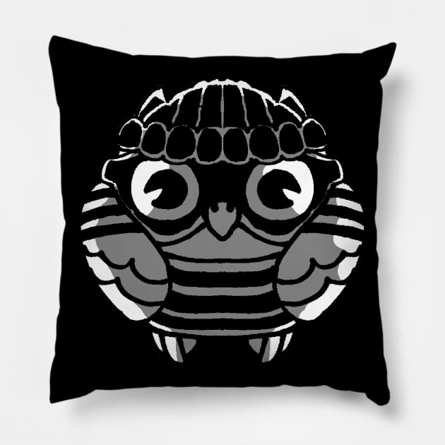 whoooo dunit Pillow by Undeadredneck