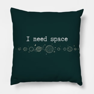 I need space Basic Pillow