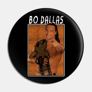 Vintage Wwe Bo Dallas Pin