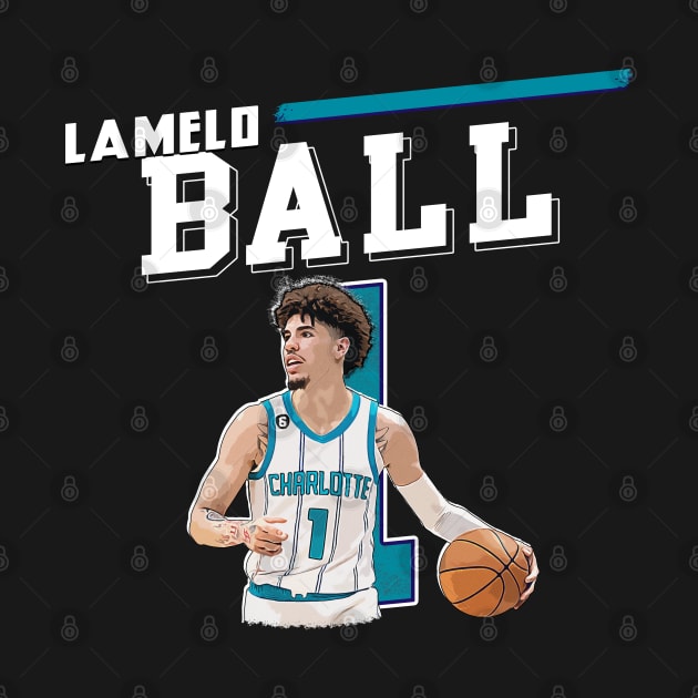 LaMelo Ball by WYATB Art