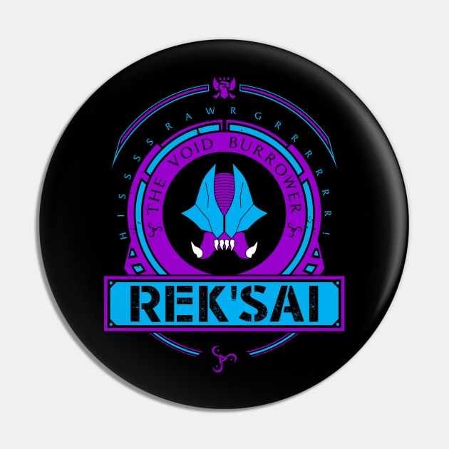 REK'SAI - LIMITED EDITION Pin by DaniLifestyle