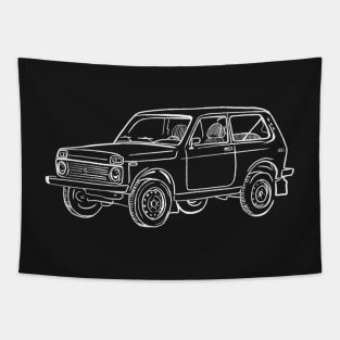 Lada Niva Tapestry