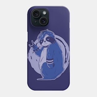 Goth Sloth Phone Case