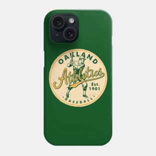 Retro Oakland A's by Buck Tee Originals Phone Case