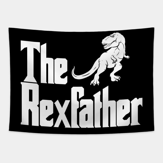 The Rexfather - The Father Of The T-Rex Tapestry by SinBle