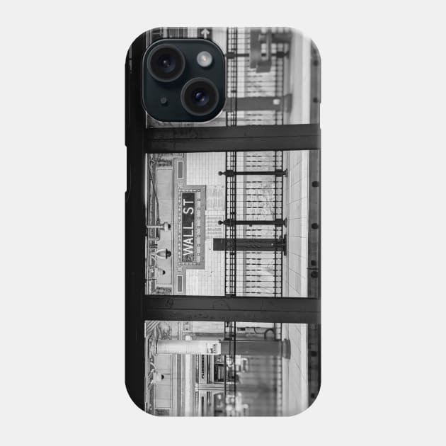 Wall Street Station Phone Case by goldstreet