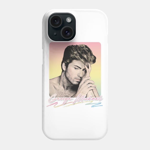 George Michael // Faded Vintage Look // Original Design Phone Case by DankFutura