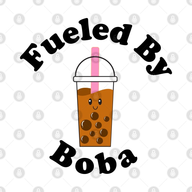 Fueled By Boba Cute Boba Milk Tea by Kelly Gigi