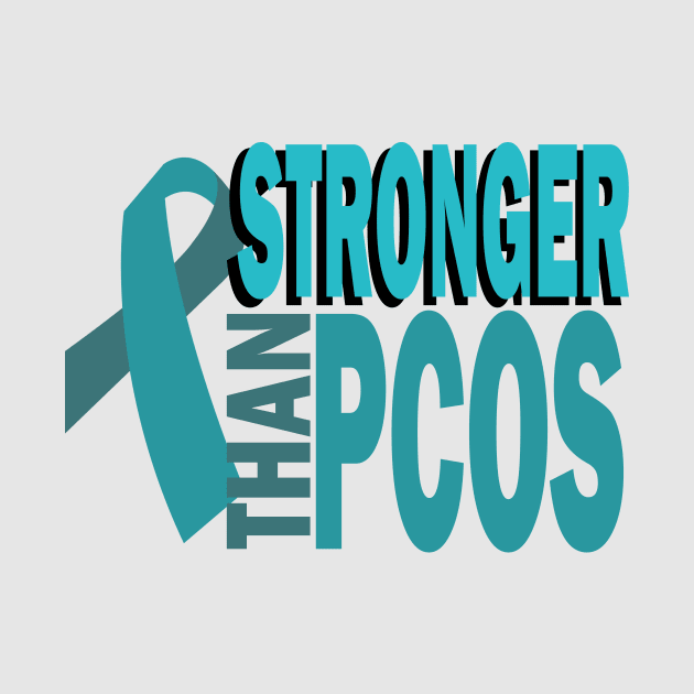 Stronger than PCOS by steven pate custom art