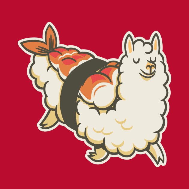 Alpaca Sushi Niguiri I by Tobe_Fonseca