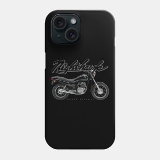 Honda Nighthawk 250 08 black, sl Phone Case