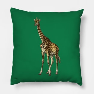 Long Neck African Safari Giraffe Pillow