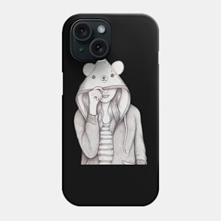 sketch art Phone Case