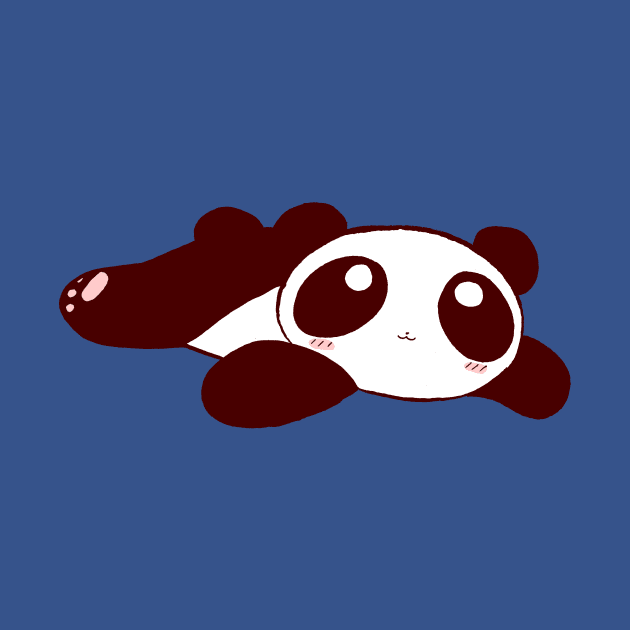 Reddish Panda Bear by saradaboru