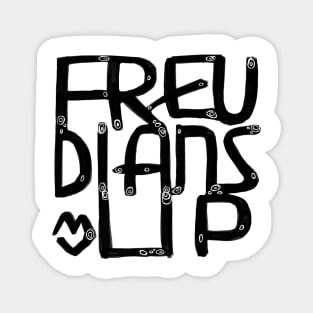 Freud, Pun, Freudians Lip, Freudian Slip Magnet