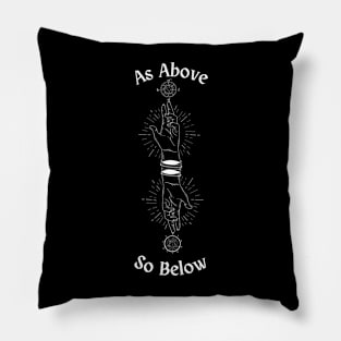 As Above So Below Pillow