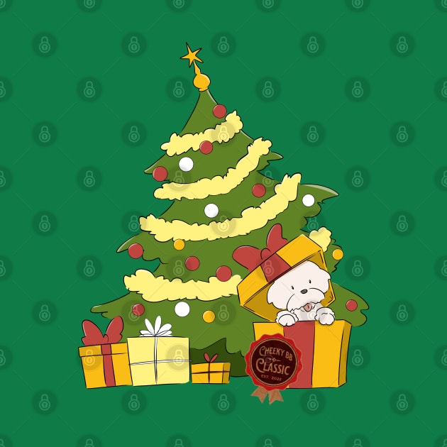 Dog Christmas Tree by Cheeky BB