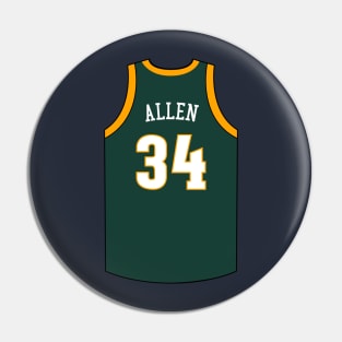 Ray Allen Seattle Supersonics Jersey Qiangy Pin