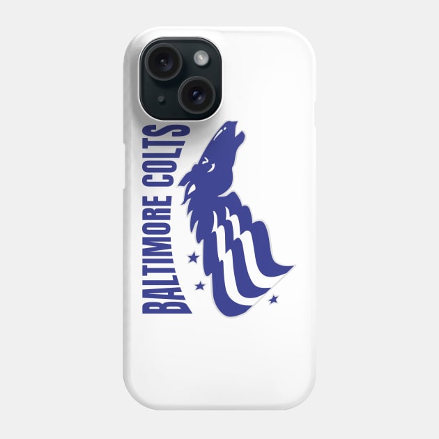Retro Baltimore Colts Football Phone Case by LocalZonly