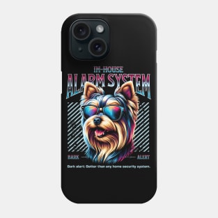 Bark Alert Yorkshire Terrier Phone Case