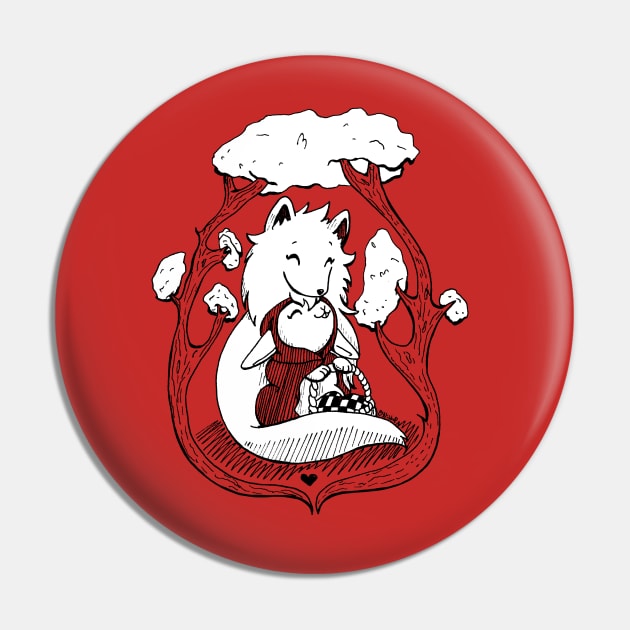 Red Riding Love Pin by StarlitSkvader