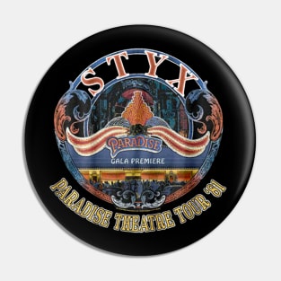 Vintage ST-YX // paradise theatre tour '81 Pin