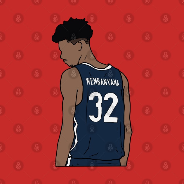 Victor Wembanyama Back-To by rattraptees