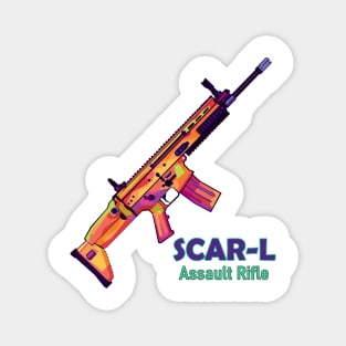 Scar-L assault rifle Magnet